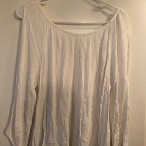 White 3/4 Sleeve Blouse